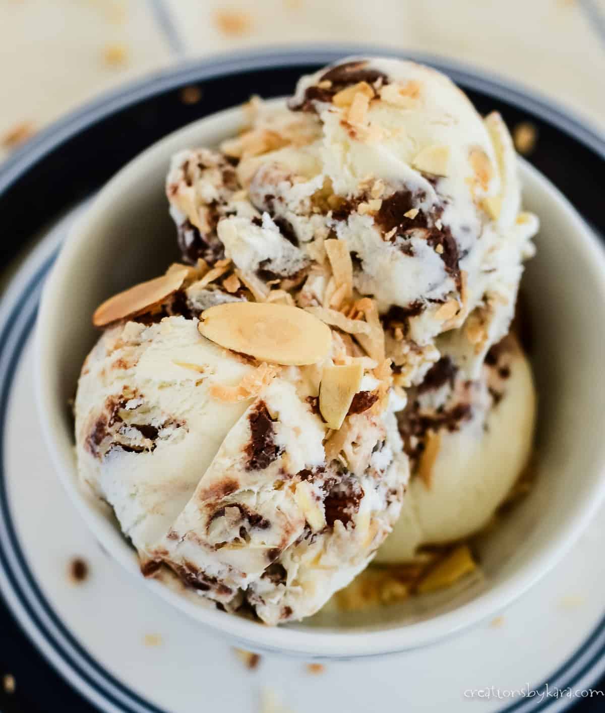Almond Joy Ice Cream