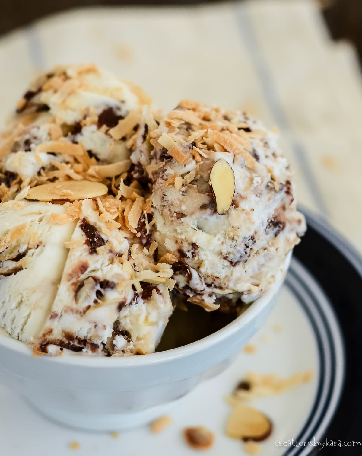 Almond Joy Ice Cream