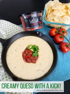 Creamy Queso with a Kick!