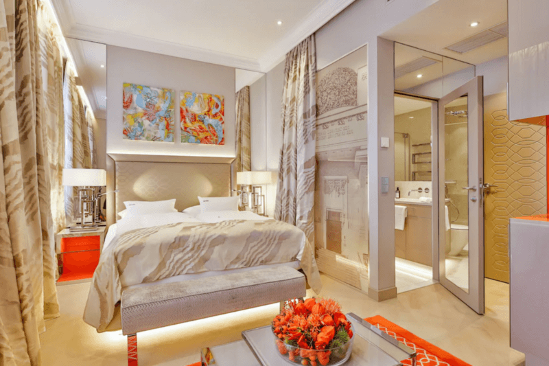 Hotel guest room