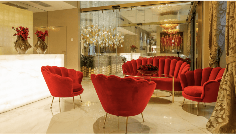 Hotel Das Tyrol reception area