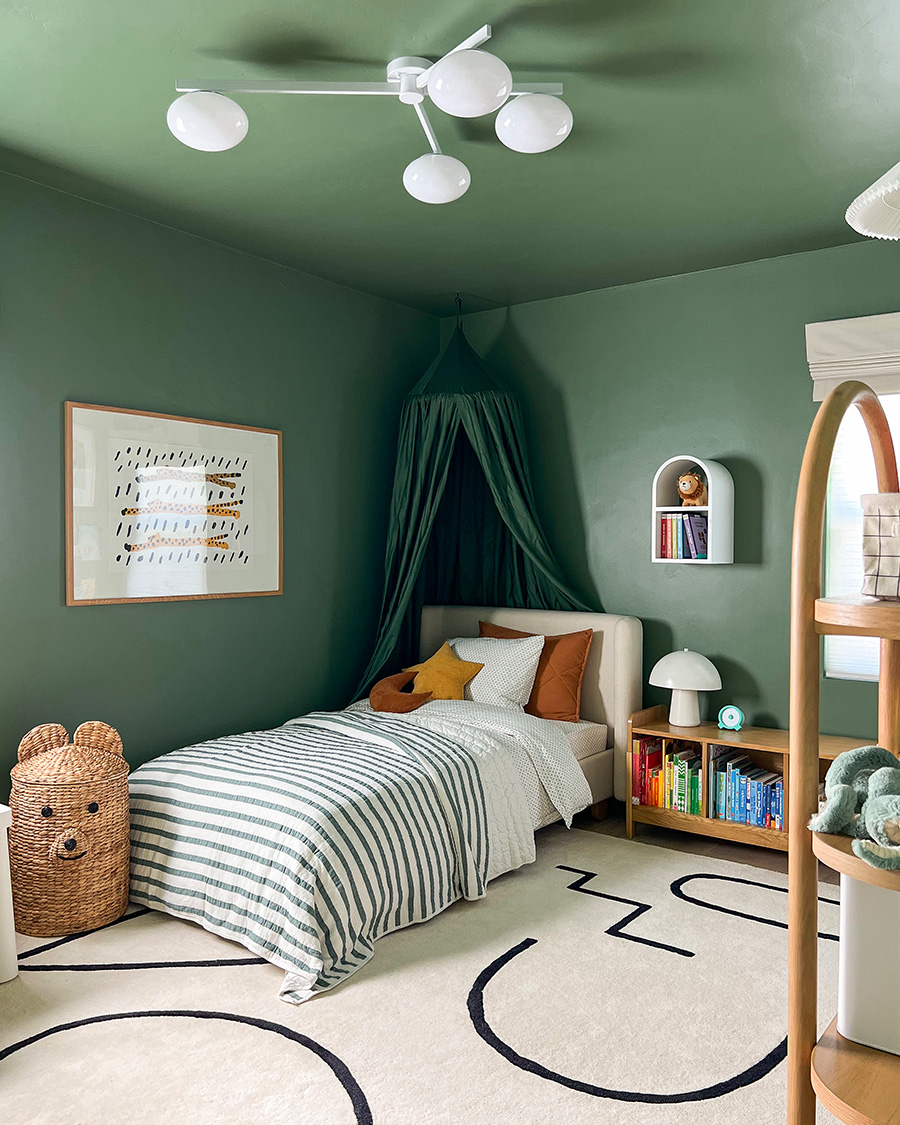 Moody Green Toddler Room – Homey...