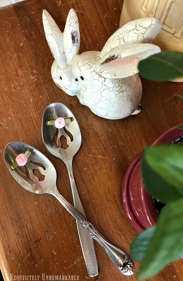 Vintage Spoons Garden Markers Or Garden Art Vintage Spoons Garden Markers