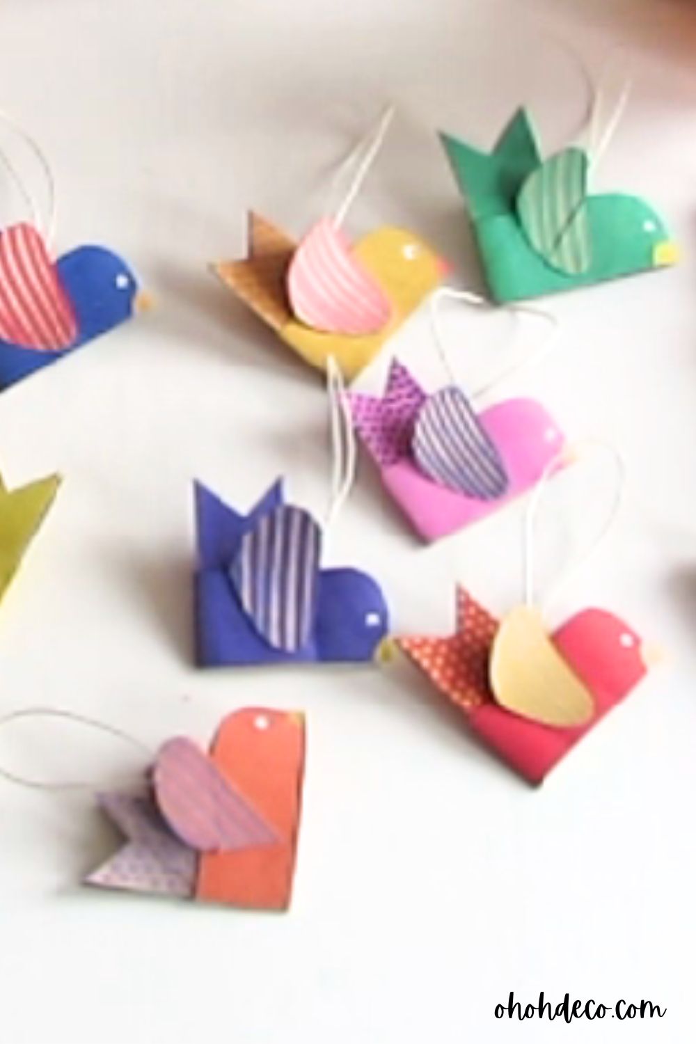 add color to the bird craft