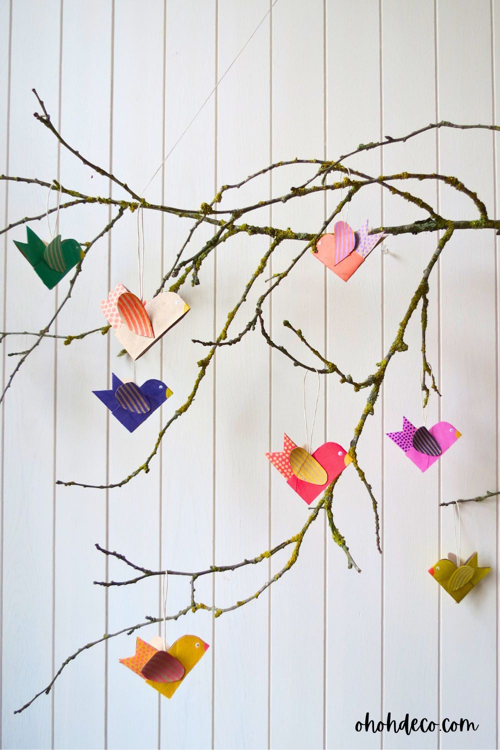 easy to make bird craft