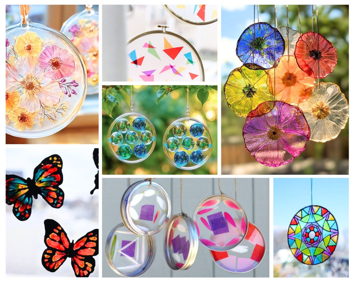 Unique Suncatcher Craft Ideas for Kids...
